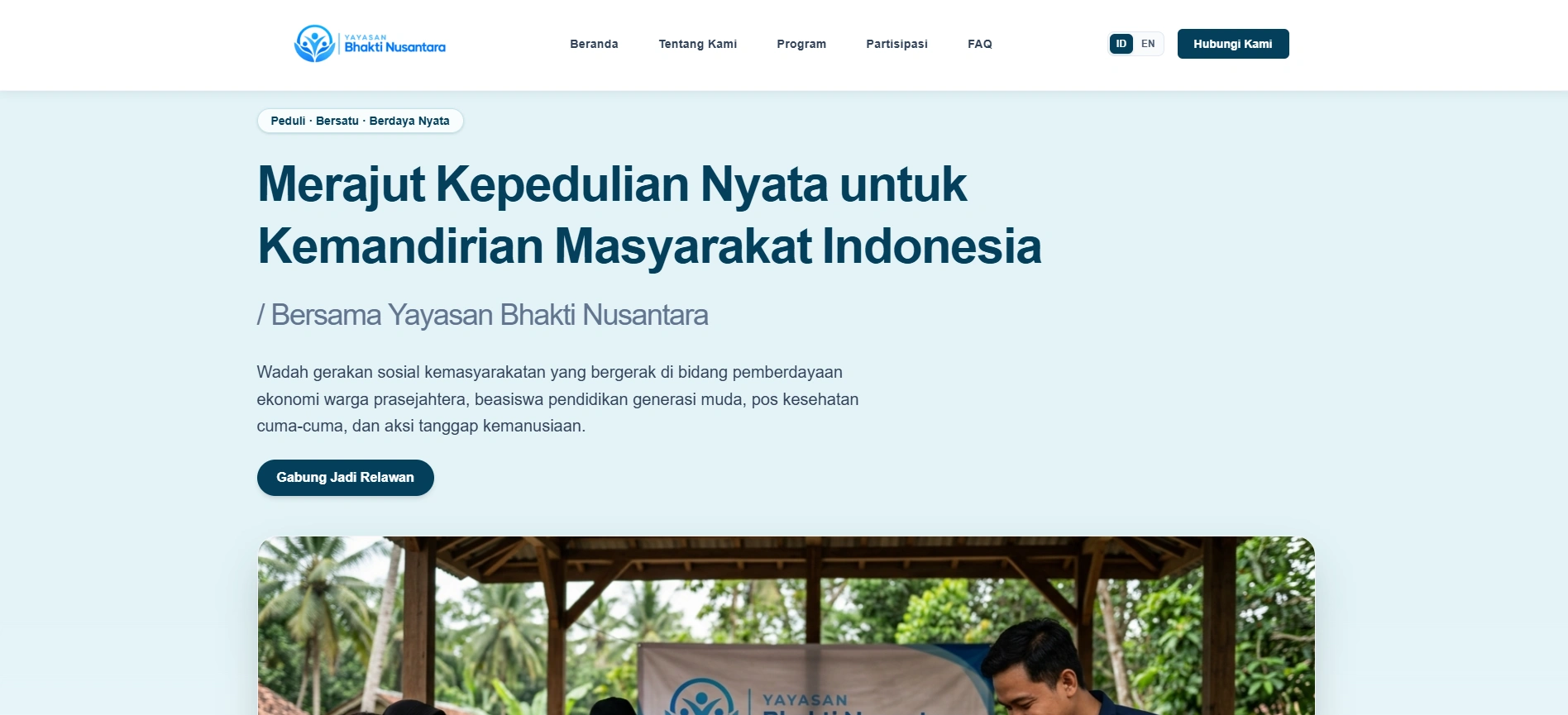 Yayasan Bakti Nusantara design preview